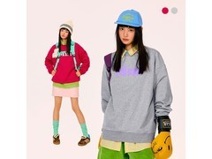 Mmlg圆领卫衣情侣款，领券到手仅96元