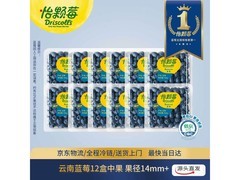 怡颗莓12盒云南蓝莓，满49减5，仅124.9元！