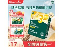 英氏婴幼儿松脆米饼，香蕉椰奶味，满15减3仅18.6元