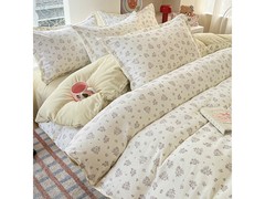 软贝素卉四件套京东特惠低至69.9元