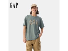 Gap纯棉字母印花T恤，领券低至67元