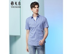 雅戈尔男士纯棉免烫衬衫京东低价购