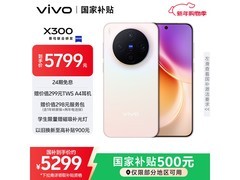 vivo X300 16G+1T 手机京东直降 800