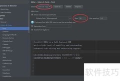 IntelliJ IDEA主题字体设置指南