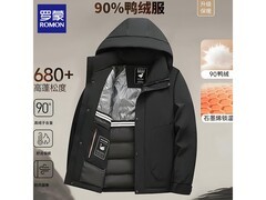 罗蒙男士冬季冲锋羽绒服低至169元
