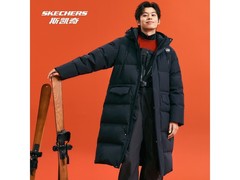 斯凯奇冬季长款羽绒服京东低至574元