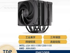 银昕FM620Pro双塔风冷291元
