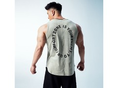 肌肉狗男士夏季麂皮绒背心29元疯抢