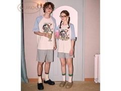 GUKOO小企鹅纯棉家居服套装五折包邮