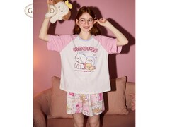 GUKOO mikko联名女家居服套装五折特惠