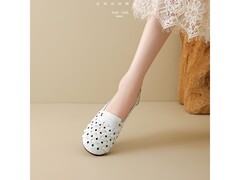 慕芹茹夏季米白凉鞋，券后39元带回家