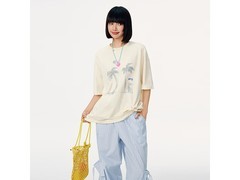 Mmlg 7A抗菌87mm纯棉女短袖T恤5折！