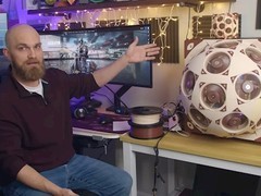 超级穹顶球形侧板散热方案：15把猫头鹰风扇实现CPU降温近20℃