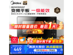 美的 PM20M3 20L 微波炉，到手仅 351.9 元