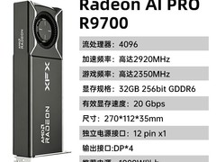 讯景R9700 32G AI显卡直降5400