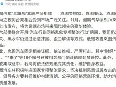 岚图汽车回应网络黑公关：已封禁18账号并启动法律追责