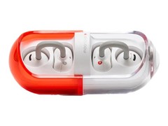 水月雨PILL耳夹耳机红款热卖