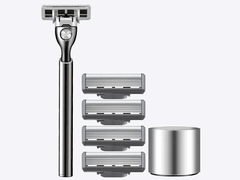 真男人的“颜值密码”，一把手动剃须刀，看懂男人的取舍