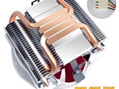 超频三七星瓢虫CPU散热器，到手62.9元