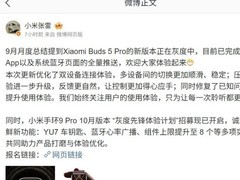 小米Buds 5 Pro与手环9 Pro迎重磅更新