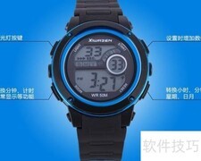 电子表调日期星期方法