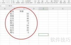 电子表数据排序方法