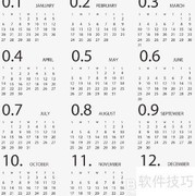 阴阳历速查转换法