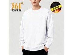 361°男士加绒卫衣，券后49.9元热卖