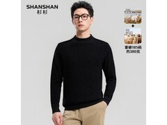 杉杉羊毛山羊绒男衫144元抢