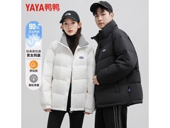 鸭鸭羽绒服男女短款保暖
