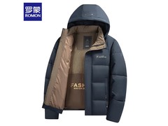 罗蒙男士棉衣69元到手