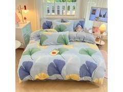 多兰诗200*230cm牛奶绒四件套低至95元