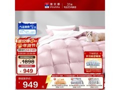 富安娜红嘴雁羽绒被949元抢