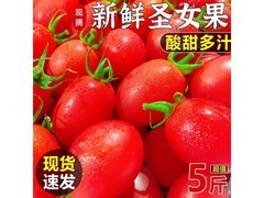 松筱水果番茄千禧圣女果5斤装，券后18.9元超划算