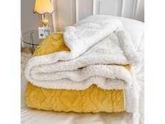 京东索隆150*200cm羊羔绒毯仅59元