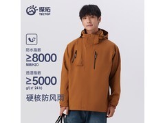 探拓三合一冲锋衣五折抢