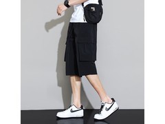 猫人夏季男款冰丝七分裤，券后59.9元