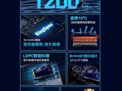 金胜维M.2 NVMe 2242固态，到手229元