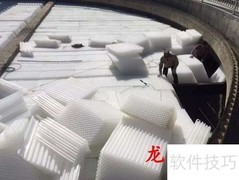 蜂窝斜管安装要点