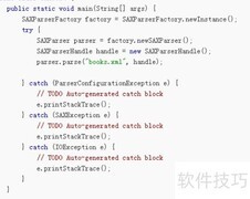SAX解析XML实例