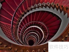 PS合成螺旋楼梯与眼睛