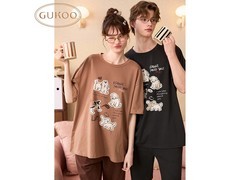 GUKOO纯棉女士家居服94.5元