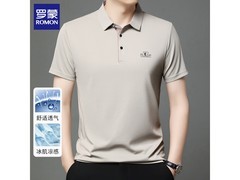 罗蒙男士翻领短袖，京东到手低至49元