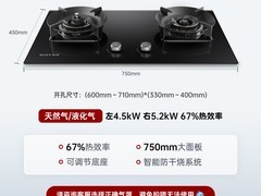 百得QE62燃气灶限时特惠