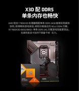 双十一亲民电竞神U优选：锐龙7 7800X3D+单通道DDR5灵活战未来