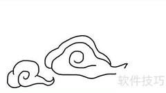 七彩祥云绘画步骤详解