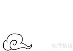 七彩祥云绘画教程