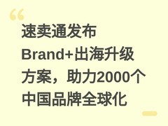 速卖通发布Brand+出海升级方案，助力2000个中国品牌全球化