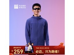 必迈跑步魔方抓绒夹克男款