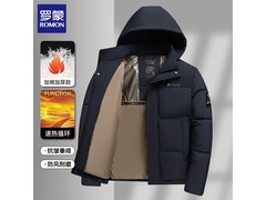罗蒙加厚保暖棉衣88.97元抢